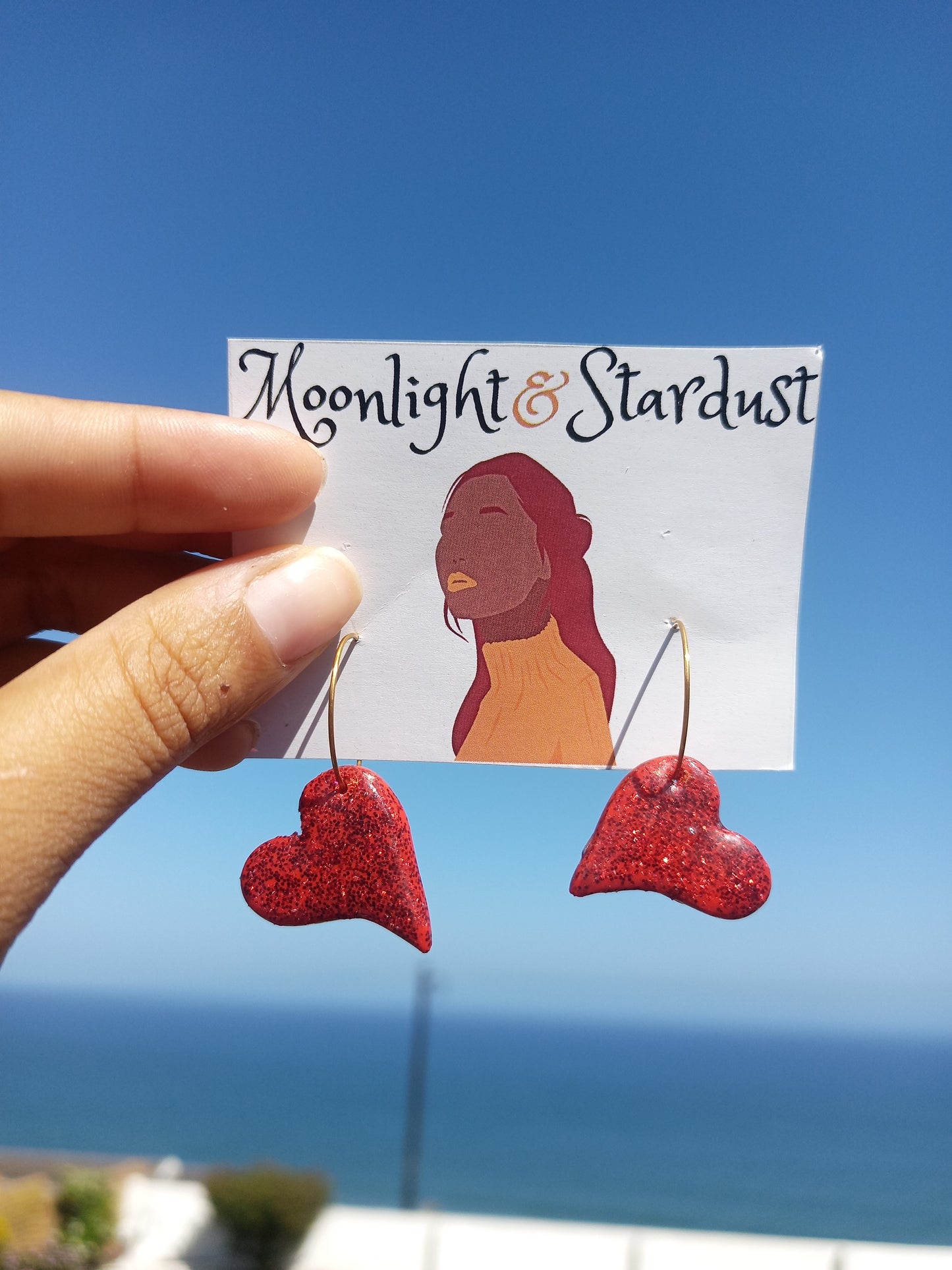 Sweethearts( small gold hoop)