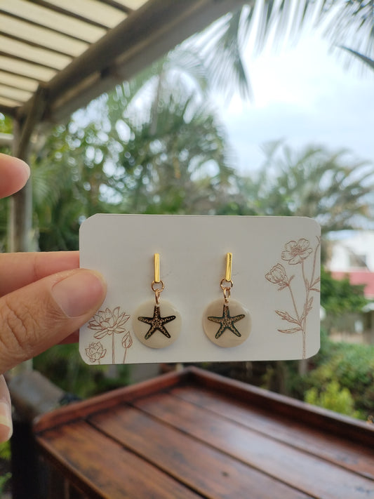 Gold starfish
