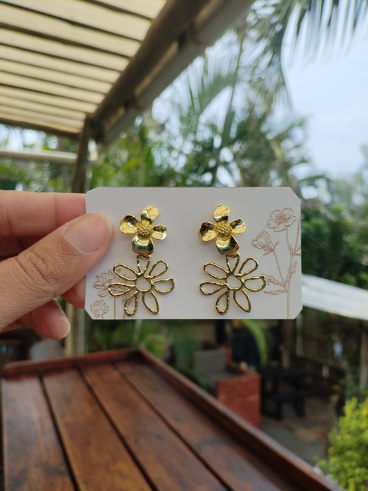 Golden flowers