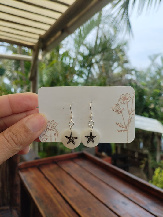 Silver starfish